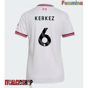 Liverpool Milos Kerkez #6 Seconda Maglia Femmina 2026-27 Manica Corta